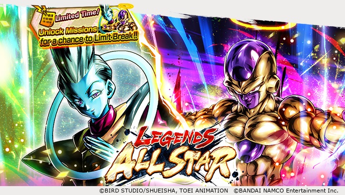 Dragon Ball Legends Launches New Summon! Golden Frieza and Whis Join the Fight as New SP Units!!